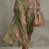 Elegantes Sommerkleid mit Blumenmuster