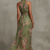Elegantes Sommerkleid mit Blumenmuster