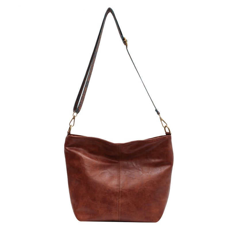 Marian™ | Vintage-Ledertasche mit Umhängegurt
