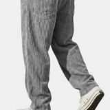 Herren Cordhose mit elastischem Bund
