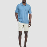 Aktives Poloshirt Blau Gezeiten