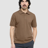 Active Poloshirt Choc