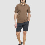 Active Poloshirt Choc