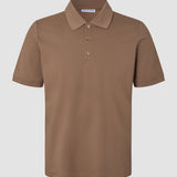 Active Poloshirt Choc