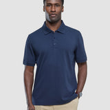 Aktives Poloshirt Dunkelmarineblau