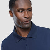 Aktives Poloshirt Dunkelmarineblau