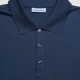 Aktives Poloshirt Dunkelmarineblau