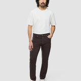 Klassische 5-Pocket-Hose Slim Dunkelbraun