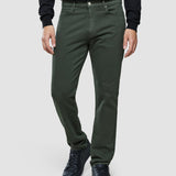Klassische 5-Pocket-Hose Slim Grün