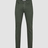 Klassische 5-Pocket-Hose Slim Grün