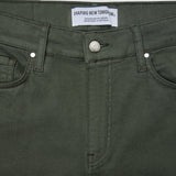 Klassische 5-Pocket-Hose Slim Grün