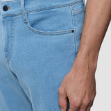 Klassisch Jeans Regular Hell Blau
