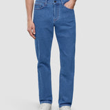 Klassische Jeans Regular Hellblau