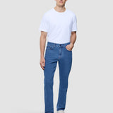 Klassische Jeans Regular Hellblau