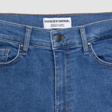 Klassische Jeans Regular Hellblau