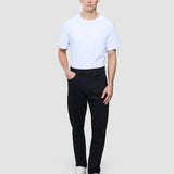 Klassische Regular-Fit-Jeans in Schwarz