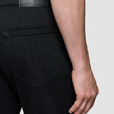 Klassische Regular-Fit-Jeans in Schwarz