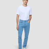 Klassische Slim-Jeans in Hellblau