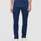 Klassische Slim-Fit-Jeans in Mitternachtsblau