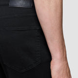 Klassische Slim-Fit-Jeans in Schwarz