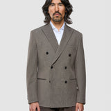 Zweireihig Zweireihig Essential Blazer Mandel