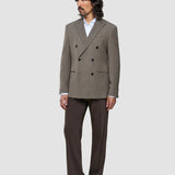 Zweireihig Zweireihig Essential Blazer Mandel