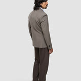 Zweireihig Zweireihig Essential Blazer Mandel