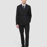 Zweireihig Zweireihig Essential Blazer Schwarz