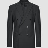 Zweireihig Zweireihig Essential Blazer Schwarz