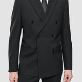 Zweireihig Zweireihig Essential Blazer Schwarz
