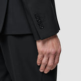 Zweireihig Zweireihig Essential Blazer Schwarz
