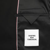 Zweireihig Zweireihig Essential Blazer Schwarz