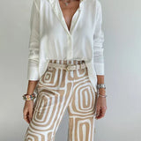Lysa - Bequemes und Elegantes Ensemble (Gürtel GRATIS)