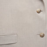 Damen Ease Blazer Vanille Melange
