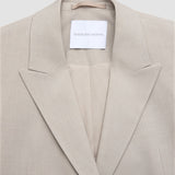 Damen Ease Blazer Vanille Melange