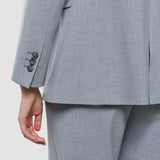 Damen Ease Blazer Stahl Melange