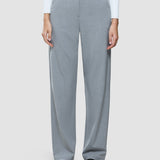 Damen Ease Hose Straight Stahl Melange