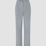 Damen Ease Hose Straight Stahl Melange