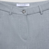 Damen Ease Hose Straight Stahl Melange