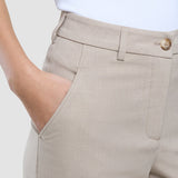 Damenhose Ease Straight Vanille Melange