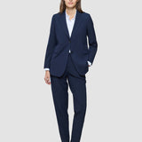 Damen-Hose Ease Tapered Blau Nights