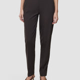 Damen Ease Hose Tapered Mokka Melange