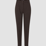 Damen Ease Hose Tapered Mokka Melange