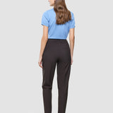 Damen Ease Hose Tapered Mokka Melange