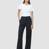 Damen Ease Hose weit Schwarz
