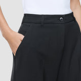 Damen Ease Hose weit Schwarz