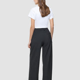 Damen Ease Hose weit Schwarz