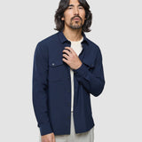 Ease Overshirt Blau Nights