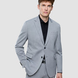 Essential Blazer Slim Asche Twill