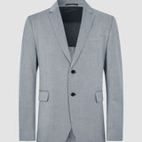Essential Blazer Regular Asche Twill